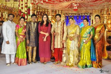 Music Director Koti Son Rajeev Wedding Reception Photos